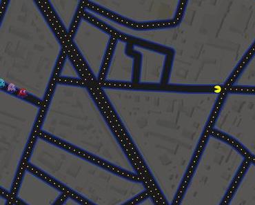 Pac-Man se tape l’incruste sur Google Maps