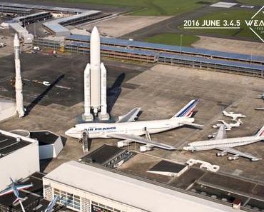 Embarquement au Bourget pour le Weather Festival 2016