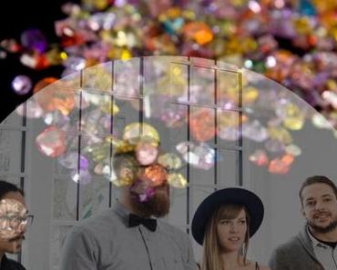 Le buffet : pluie de pierres précieuses avec Émeraude