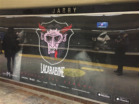 Ne pas de battre au lancement de La Carabine Photo: Catherine Guay