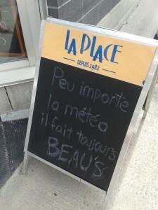 Quand la bière est meilleure que le slogan... / Crédit : Mathieu Aubre