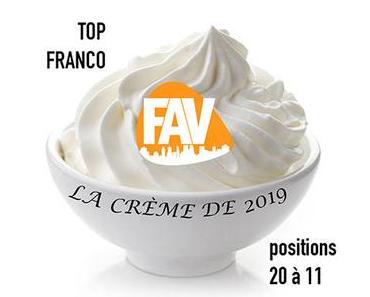 TOP 2019 FRANCO positions 20 à 11